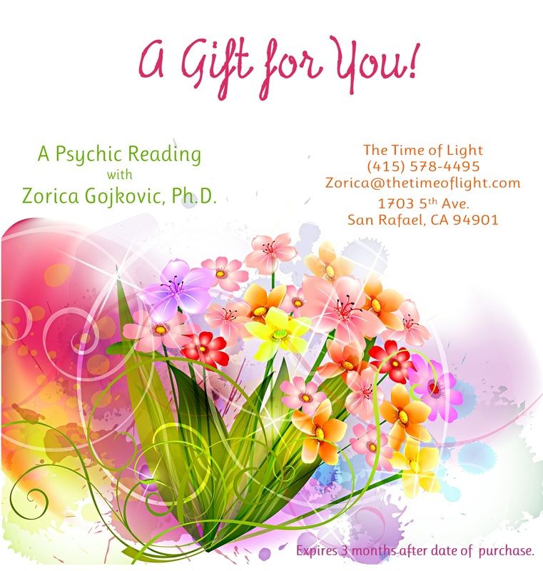 Psychic Reading Gift Certificate